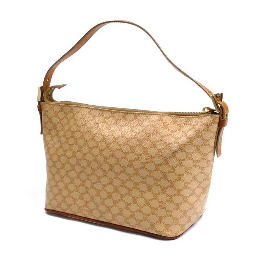 Celine Macadam Pattern Accessory Pouch Beige - image 2